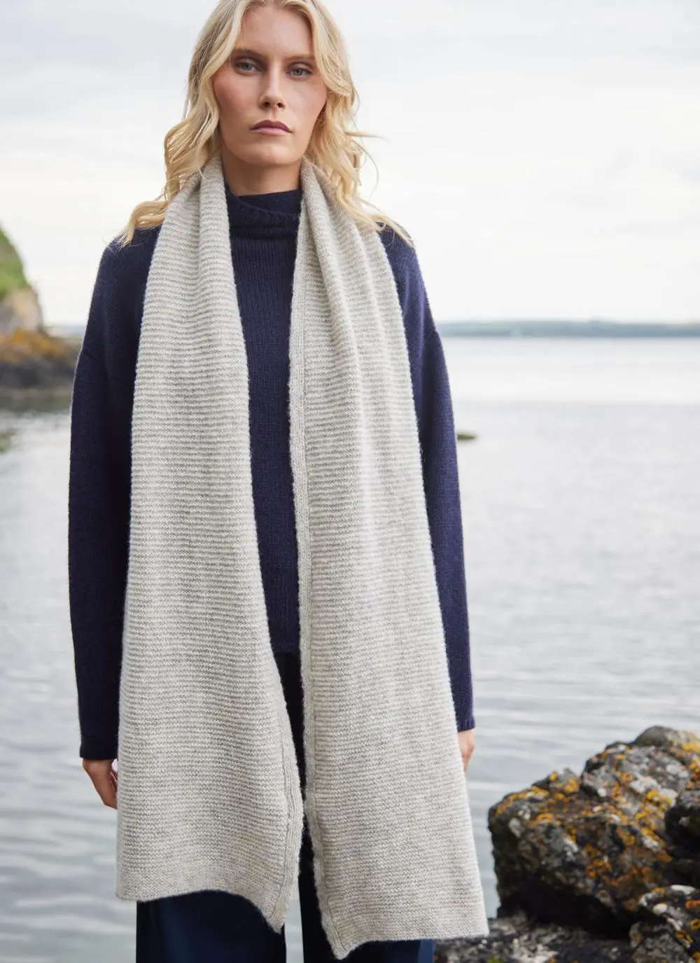 Fisherman Alpaca Scarf